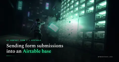 A technician recoiling as a form submission shatters against one sealed bay in a glowing wall of record slots, cyberpunk illustration
