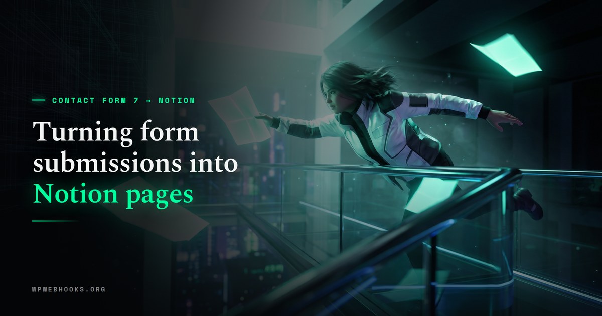 A courier leaping along a glass catwalk to catch falling glowing form submissions above a neon city, cyberpunk illustration