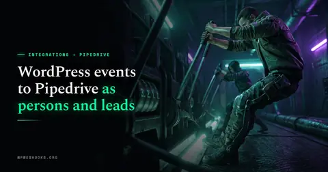 Cyberpunk illustration of two mismatched figures hauling on separate levers in a bank of heavy interlocked hand levers, the nearest one looking down the frame towards the other lever rather than at his own hands while a counter wheel runs down beside him.